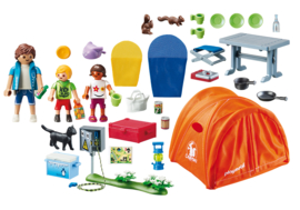 Kampeerders met tent - 70089