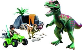 T-Rex dinosaurus aanval-71588