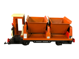 kolen Wagon Dubbel bruin T0016