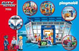 Luchthaven met vliegtuig - 71153