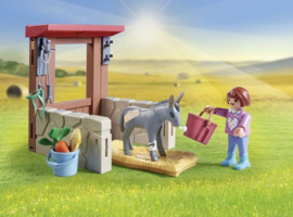 Boerderij dierenarts met de ezels - 71471
