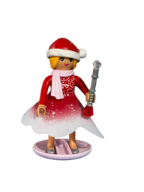 winterpret - Vrouw met staf