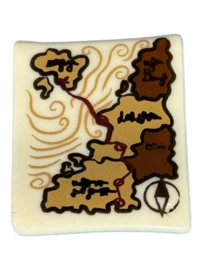 papier landkaart