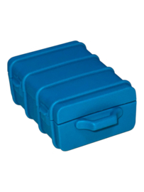 Hut Koffer petrol kleurig 30082012