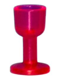 glas transparant rood 30091820