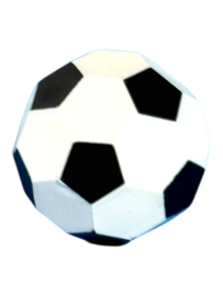 Voetbal zwart wit 30096610