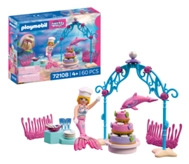 Zeemeermin met geschenk  - 72108