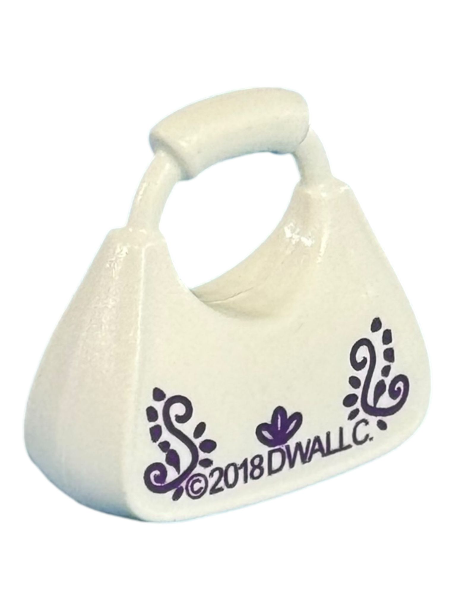 Handtas wit blauw 30643355
