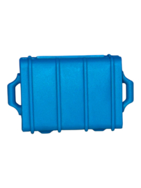 Hut Koffer petrol kleurig 30082012