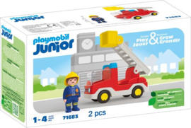 Brandweerwagen met ladder - 71683