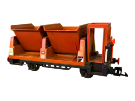 kolen Wagon Dubbel bruin T0022