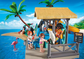 Vakantie-eiland met strandbar - 6979