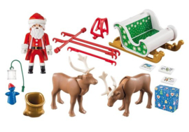 Kerstslee met rendieren - 9496