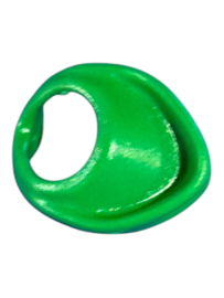 kraag capuchon kind groen