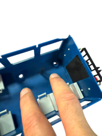 Blauwe Passagiers Wagon T0065
