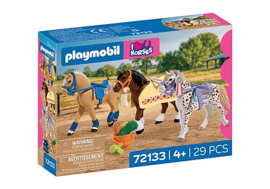 Drie verzamelpaarden - 72133