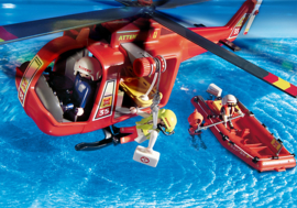 SOS helikopter met boot - 4428