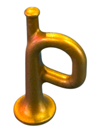 Trompet  mat goud - Muziekinstrument - 30218260