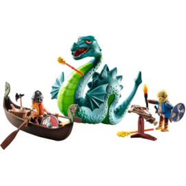 Vikingen met zeemonster  71830