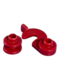 sluiting haak meeneem huis rood 30242112
