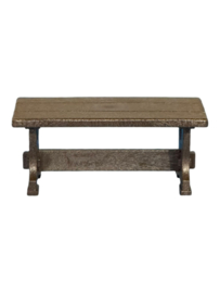 Houten tafel donker bruin 30512243