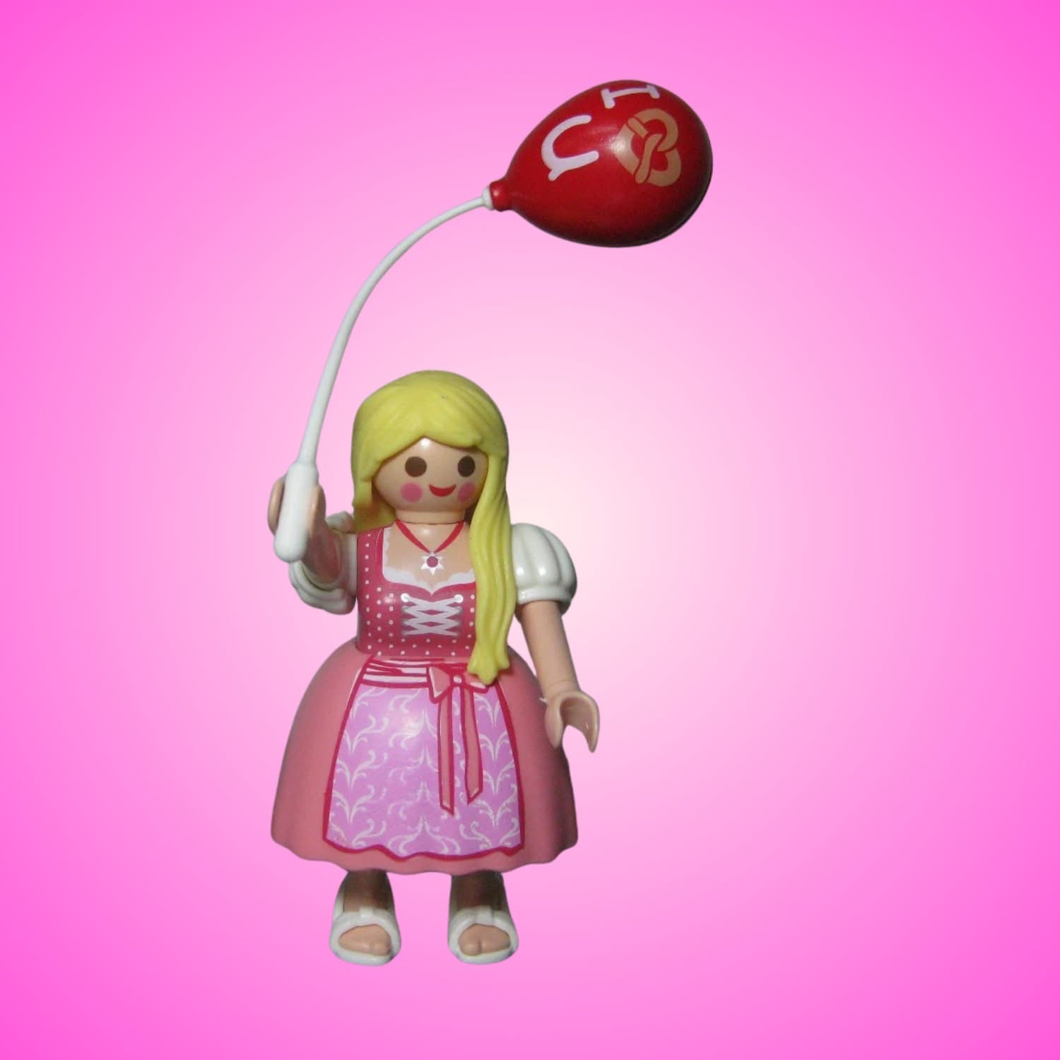 Serie 28 ballonen vrouw