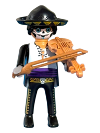 Día de Muertos : Man met viool