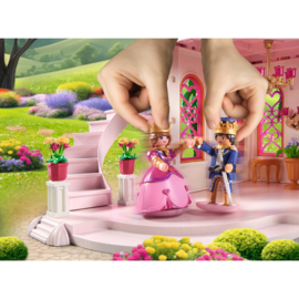Prinsessenkasteel met koninklijk paar - 71845
