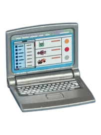 laptop  met Playmobil logo en sticker 30468620  / 30469750