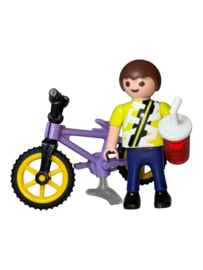 my happy Serie 10 man 5  Lekker op de fiets