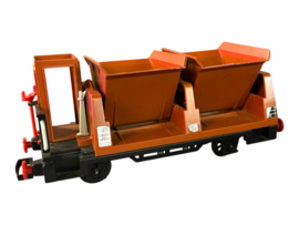 kolen Wagon Dubbel bruin T0018
