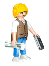 my happy Serie 9 man 11 kranten schrijver / journalist