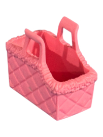 honden draagmand roze