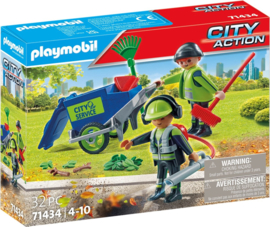 Figurenset schoonmaakteam - 71434