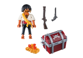 Piraat met schatkist - 9358