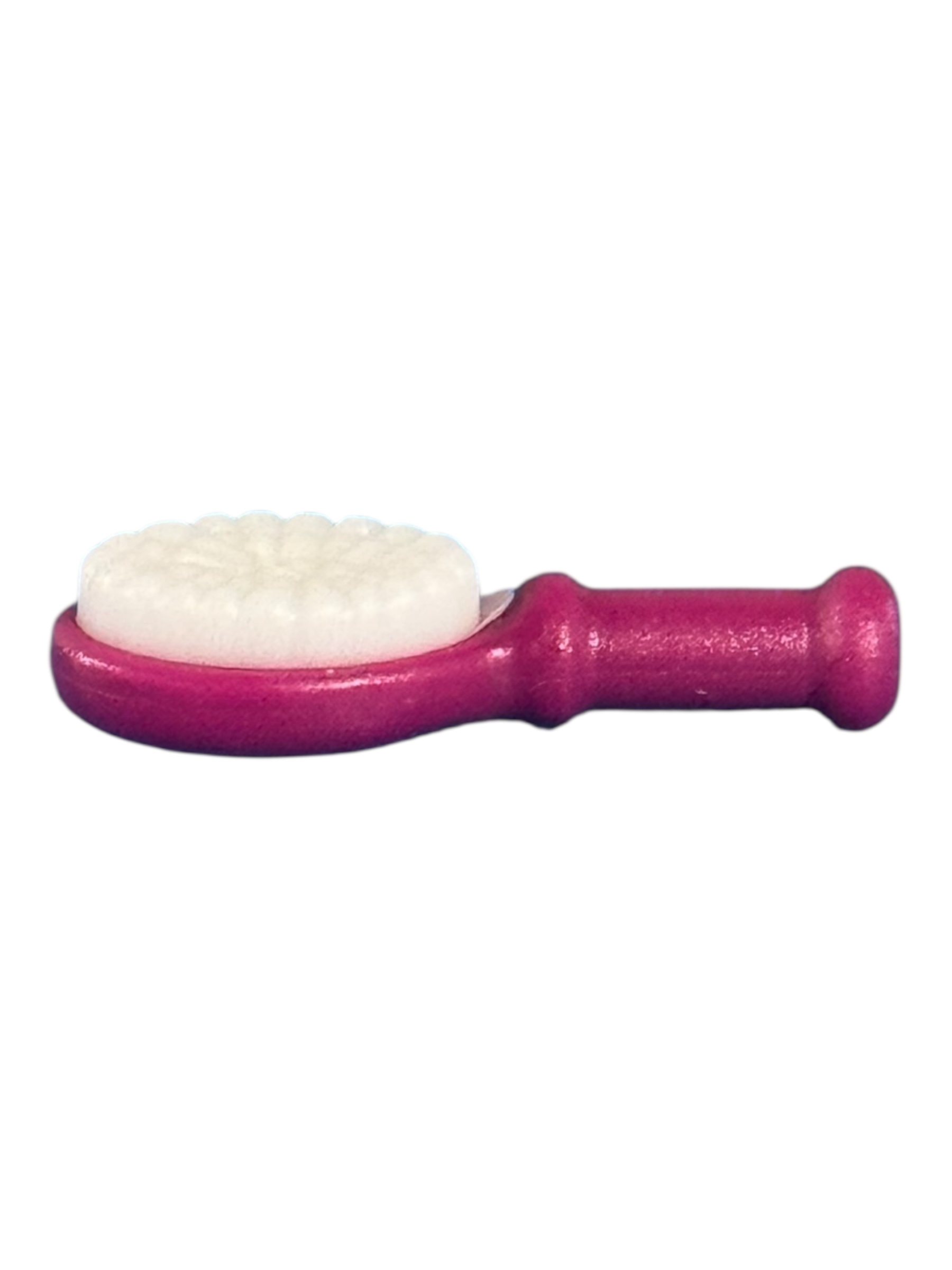borstel haar donker roze 30220280