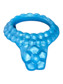 hoofddeksel juweel haar blauw 30032272