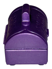 koffertje metallic paars