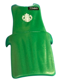 starbucks schort groen Jinny