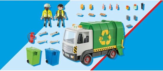Recycling Truck / vuilniswagen 71234
