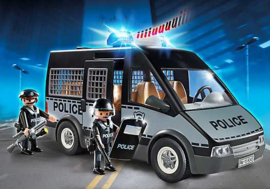 Politie celwagen met licht en geluid - 6043