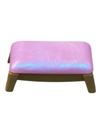 Voetenbank goud roze 30204750/30251253