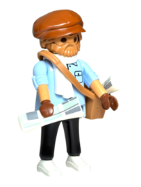 my happy Serie 8 man 8 Kranten bezorger