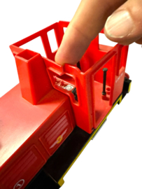 Locomotief diesel rood T0102