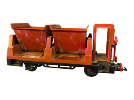 kolen Wagon Dubbel bruin T0017