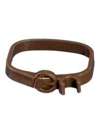 riem bruin met clip