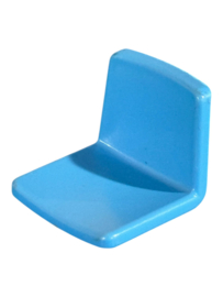 stoel voor op frame blauw licht 30227252