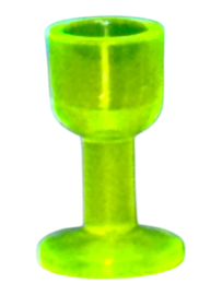 glas transparant neon geel groen 30091830