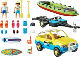 Strandwagen met kano's - 70436