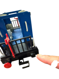 Blauwe Passagiers Wagon T0069